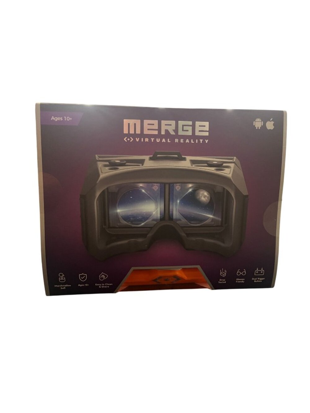 Merge VR/AR Goggles Virtual Reality Headset For iOS & Android Devices Ages 10+